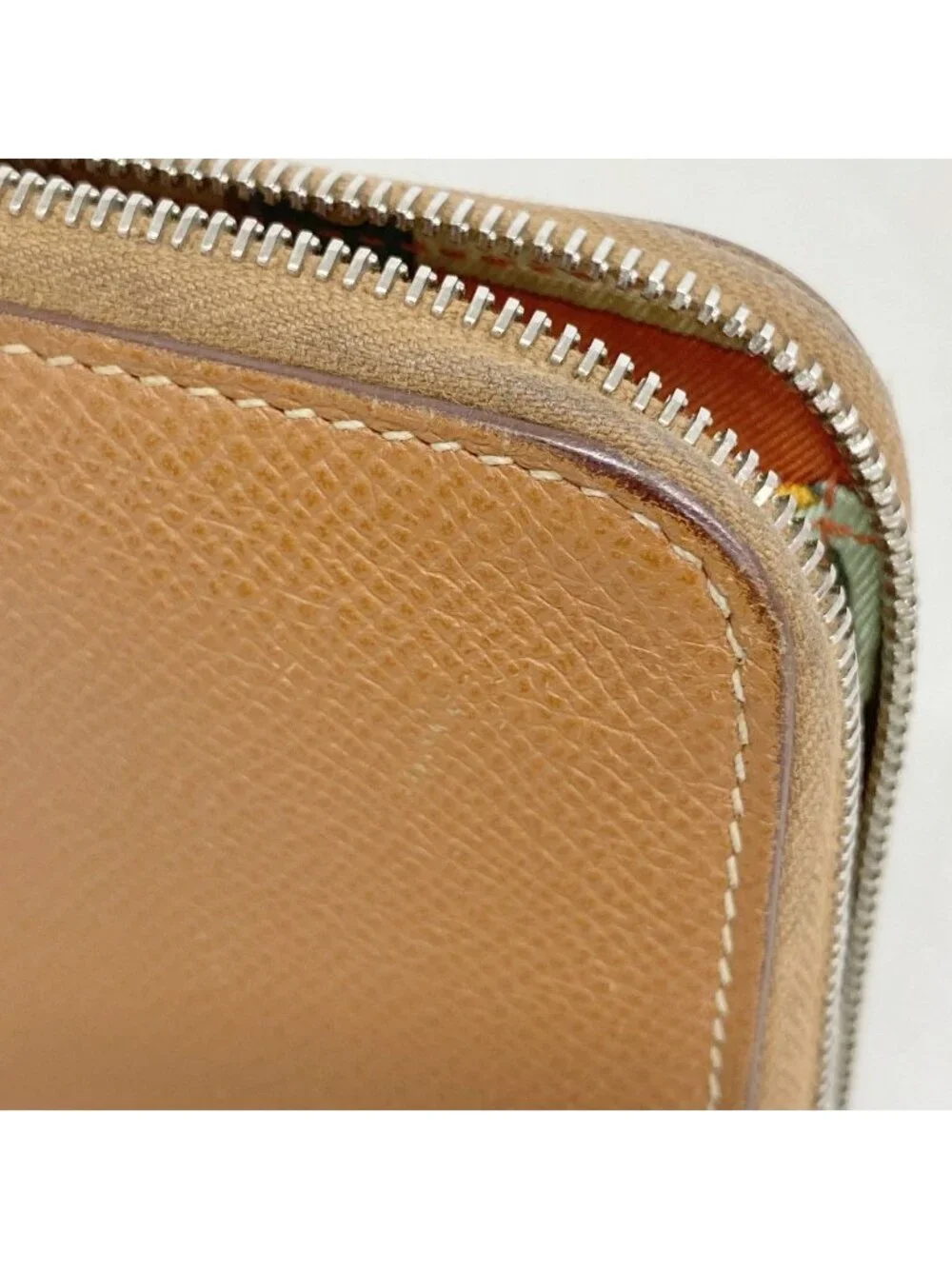 Hermes Wallet Azap Long Silk in Veau Gold Silver